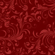 red background.
