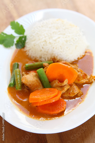 Photo: Red Coconut Curry Red Coconut Curry
