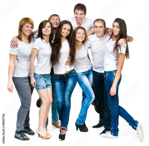 Photo: young people smiling young people smiling