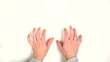 typing on a virtual keyboard