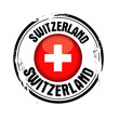 Vector: timbre suisse timbre suisse