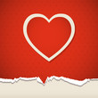 Vector: Heart background Heart background