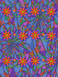 3D Daisies on Psychedelic Two