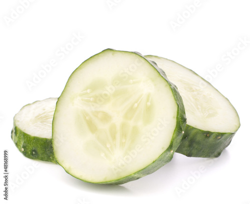 Photo: cucumber vegetable slices cucumber vegetable slices