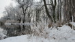 Fluss Havel im Winter