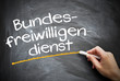 Bundesfreiwilligendienst