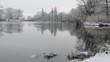 Fluss Havel im Winter