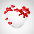 Valentines heart note