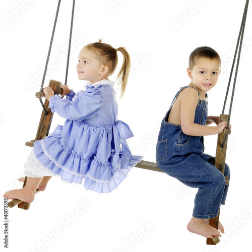 Photo: Happy Swinger, Worried Swinger Happy Swinger, Worried Swinger