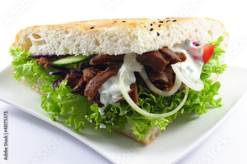 Photo: Döner in Fladenbrot Döner in Fladenbrot