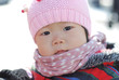 Photo: Hat scarf Chinese girl Hat scarf Chinese girl