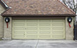 Photo: Traditional two car wooden garage Traditional two car wooden garage