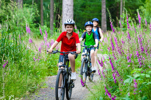 Photo: Family biking Family biking