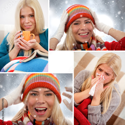 Photo: Winter collage Winter collage