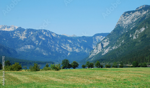 Photo: Lake Bohinj from Stara Fuzina Lake Bohinj from Stara Fuzina