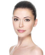 Adult woman with beautiful face