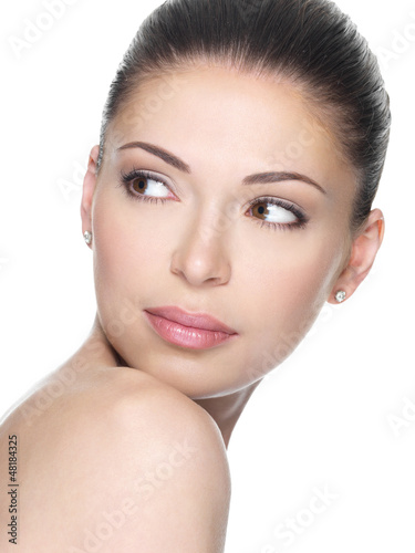 Photo: Adult woman with beautiful face Adult woman with beautiful face
