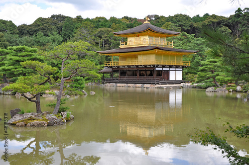 Photo: Kinkaku-Ji o Pabellon dorado. Kyoto. Japon. Kinkaku-Ji o Pabellon dorado. Kyoto. Japon.