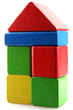 Wooden building blocks