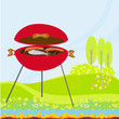 Barbecue Party Invitation