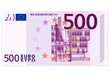 Five hundred euro banknote