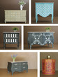 Collage combinaion various interior furniture