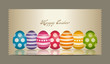 Vector: happy easter happy easter