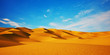 Desert & blue sky
