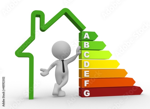 Illustration: Energy efficiency chart Energy efficiency chart