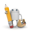 Robot with toolbox