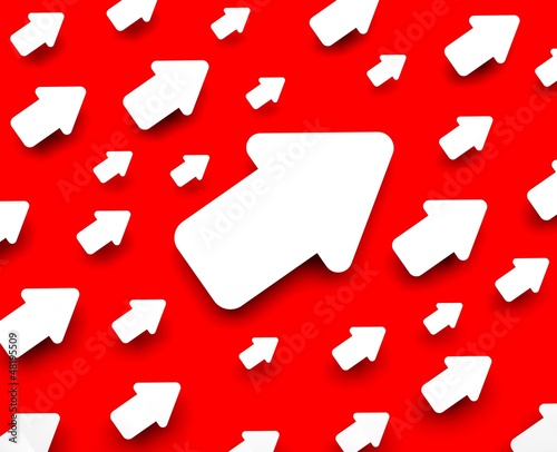 Illustration: Background with arrow Background with arrow