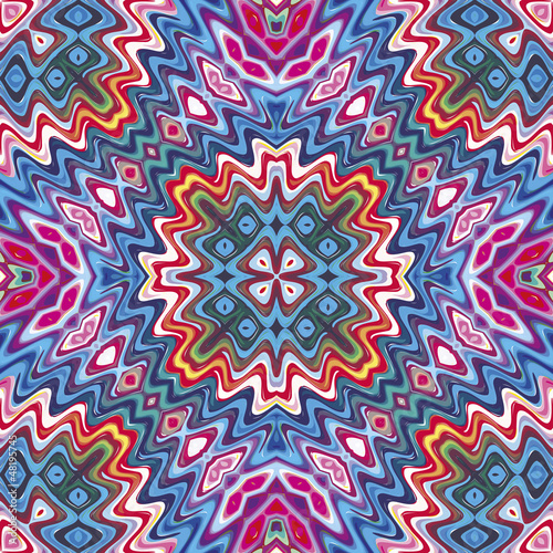 Vector: Seamless American tribal pattern Seamless American tribal pattern