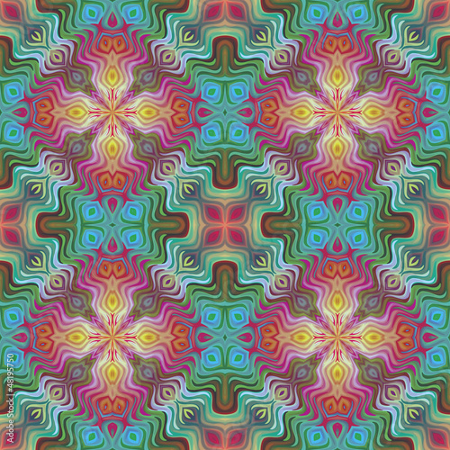 Vector: Seamless American tribal pattern Seamless American tribal pattern