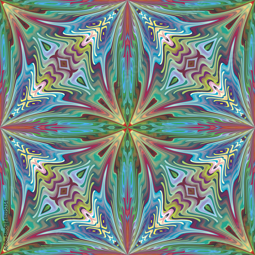 Vector: Seamless American tribal pattern Seamless American tribal pattern