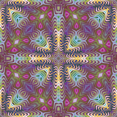 Vector: Seamless American tribal pattern Seamless American tribal pattern