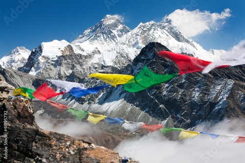 Photo: view of everest from gokyo ri view of everest from gokyo ri