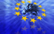 canvas print picture - Europakarte