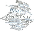 Word cloud for Equal opportunity