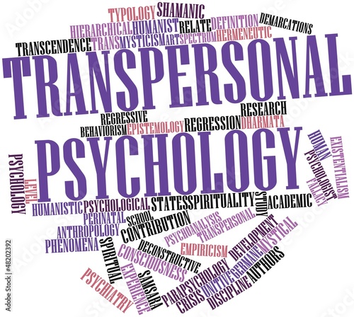 Illustration: Word cloud for Transpersonal psychology Word cloud for Transpersonal psychology