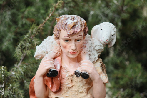 Photo: The shepherd in the Nativity The shepherd in the Nativity