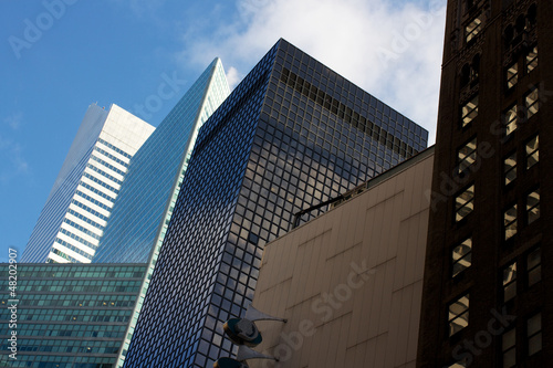 Photo: Office Towers in Midtown Manhattan Office Towers in Midtown Manhattan