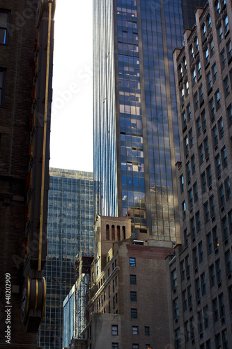 Photo: Mix of Architectural Styles in Midtown Manhattan Mix of Architectural Styles in Midtown Manhattan