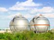 Gas storage tanks