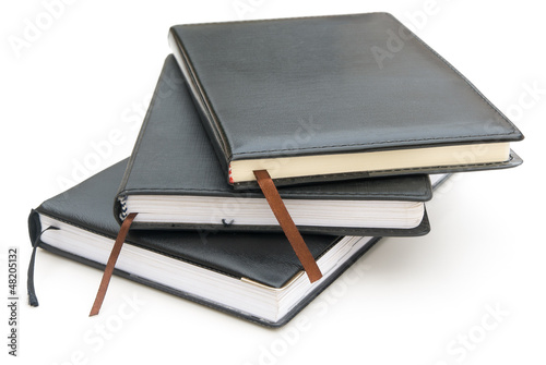 Photo: notebooks stack up notebooks stack up