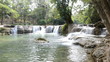 Deep forest Waterfall(Jed Sao Noi waterfall), Saraburi, Thailand