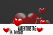 Illustration: 14. Februar Valentinstag 14. Februar Valentinstag