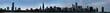 Chicago cityscape by day with the marina and downtown city