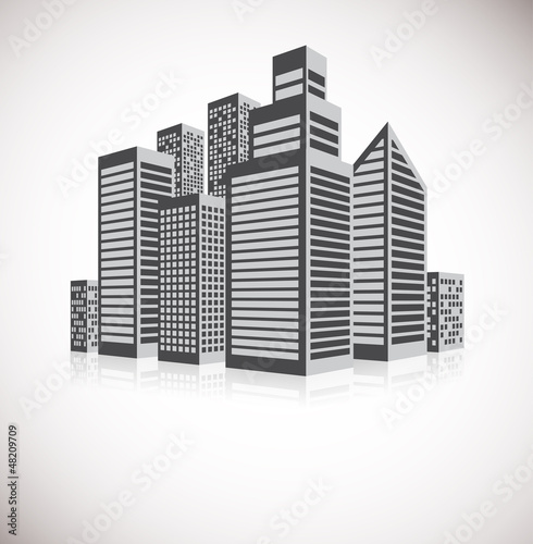 Vector: Cityscape background Cityscape background