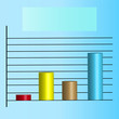 Graphique, colonnes