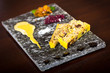 Photo: terrine of foie gras with apple chutney, terrine of foie gras with apple chutney,
